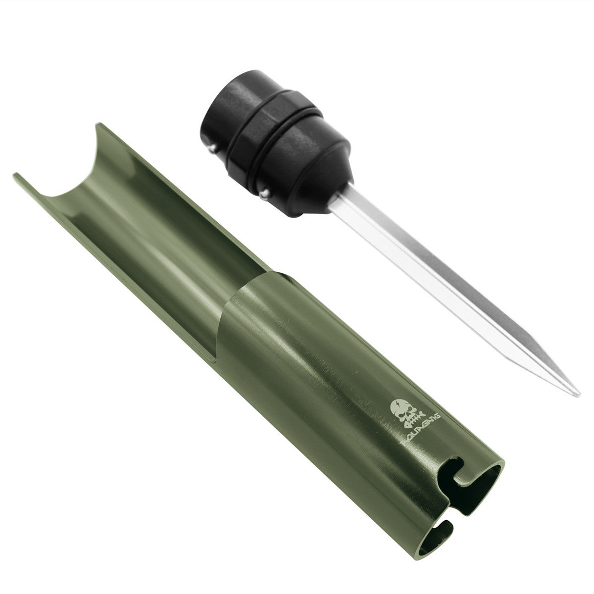 PORTABLE LAND ROD HOLDER