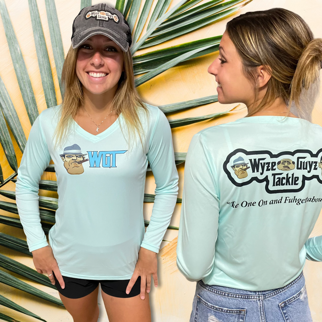 WGT Ladies V-Neck LS Performance Shirt